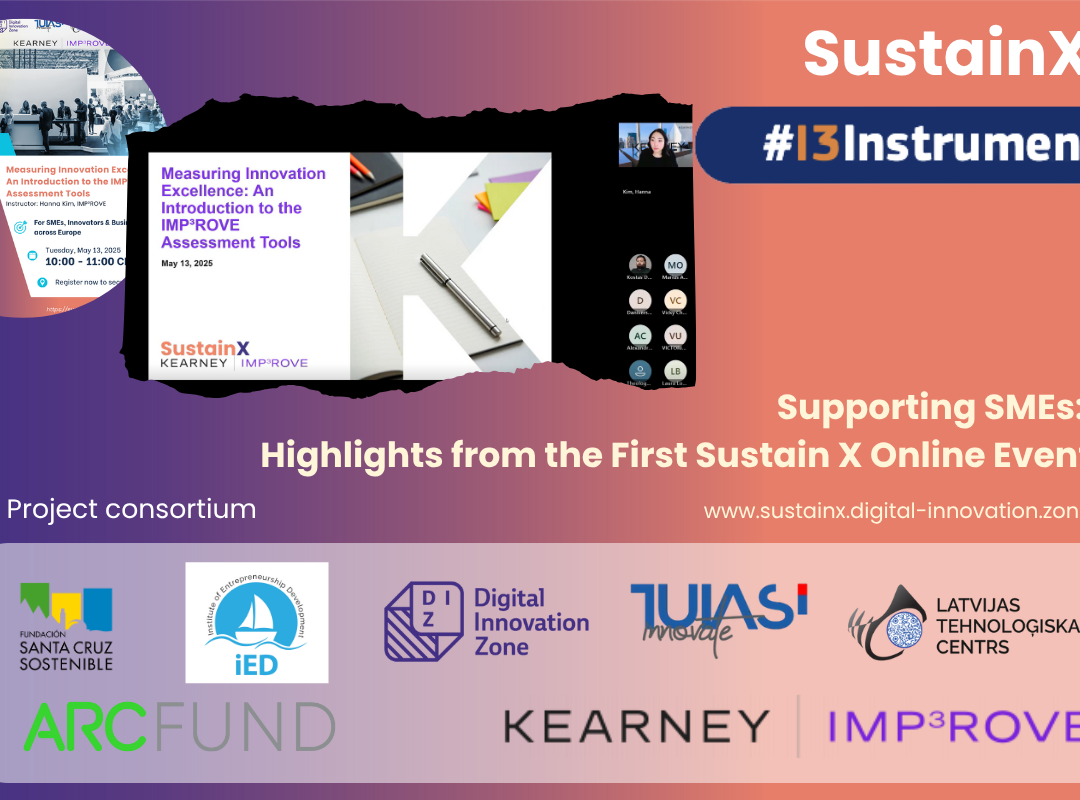 Supporting SMEs: Highlights from the First Sustain X Online Event