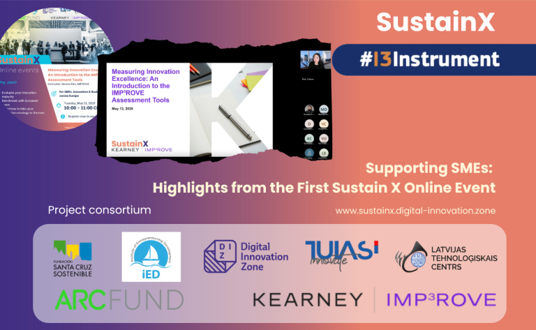 Read more about the article Supporting SMEs: Highlights from the First Sustain X Online Event