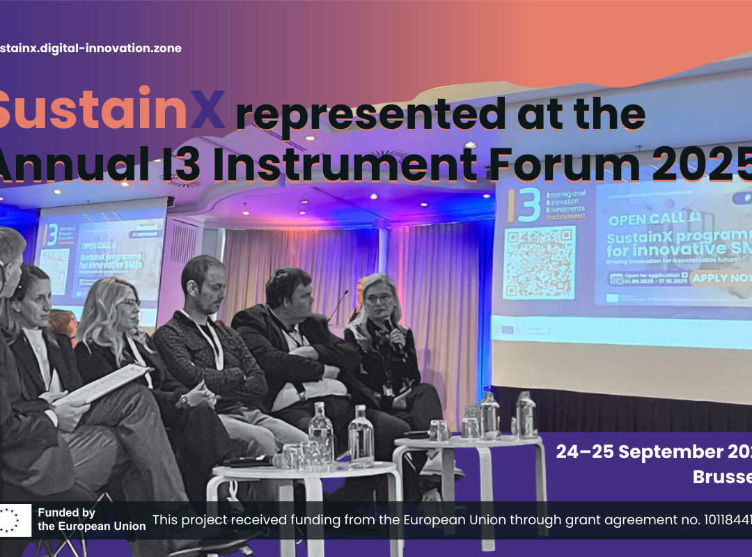 SustainX represented at the Annual I3 Instrument Forum 2025 in Brussels