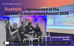 SustainX Shines at EU I3 Forum 2025 in Brussels