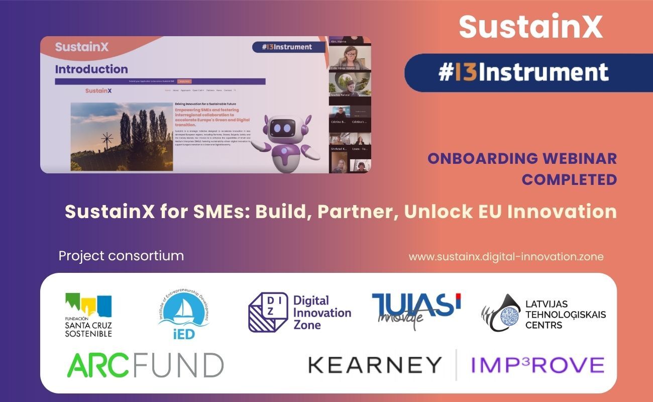 You are currently viewing SustainX Onboarding Webinar Welcomes 100+ Selected SMEs to the Programme