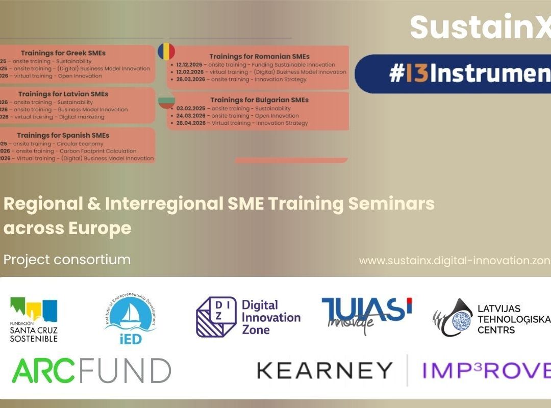 SustainX to Launch Regional SME Training Seminars Across Europe