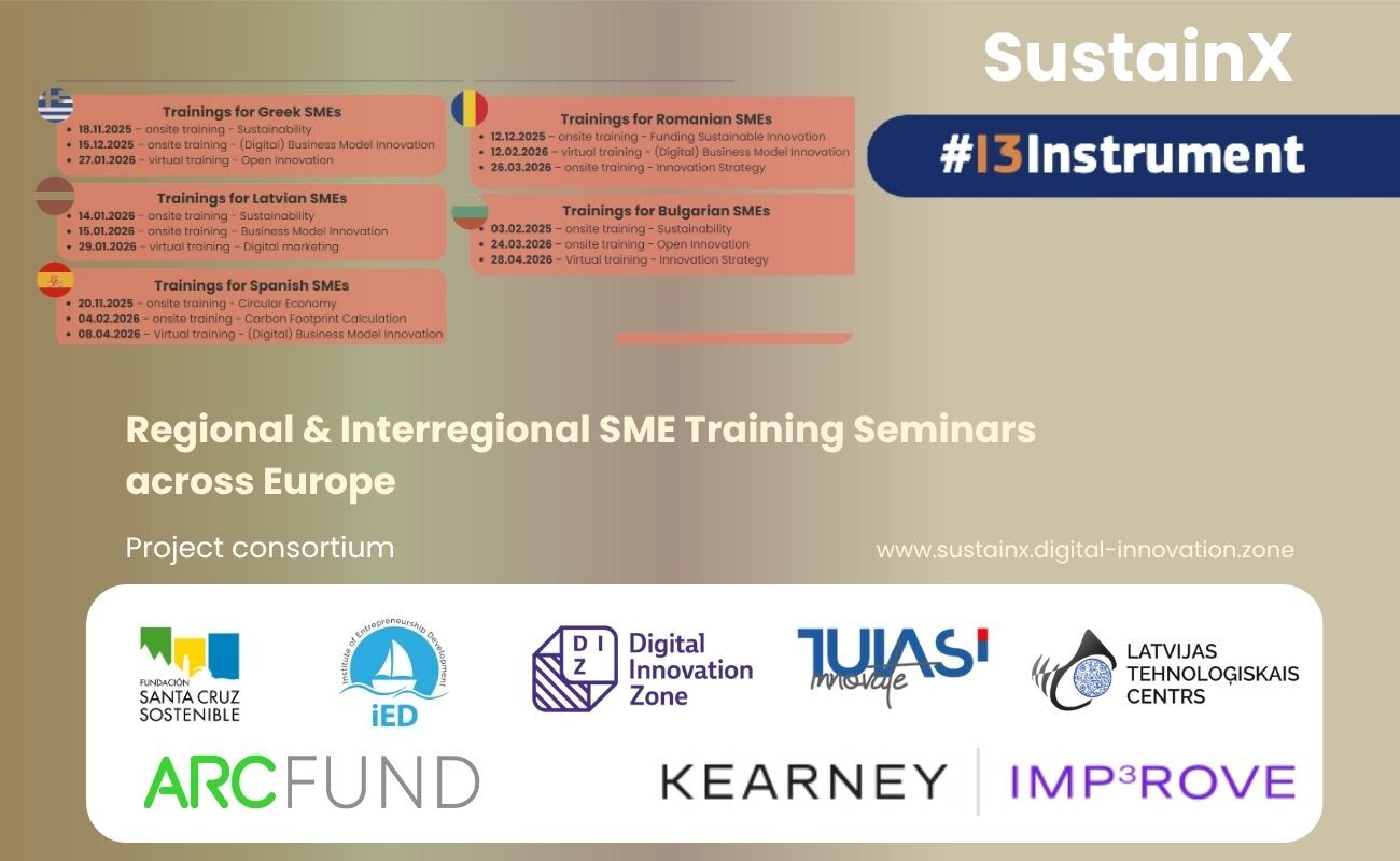 You are currently viewing SustainX to Launch Regional SME Training Seminars Across Europe