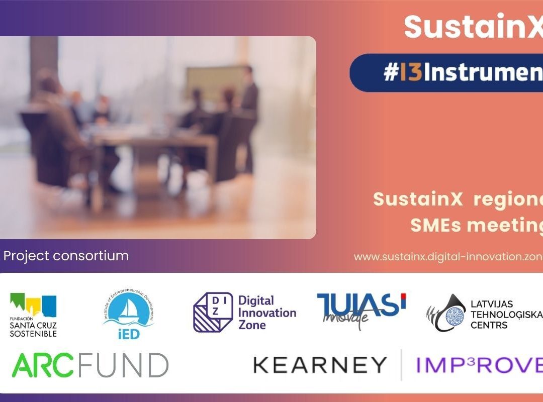 SustainX programme enters a new stage as partners prepare for local SME meetings