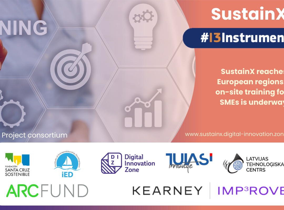 SustainX reaches European regions: on-site training for SMEs is underway