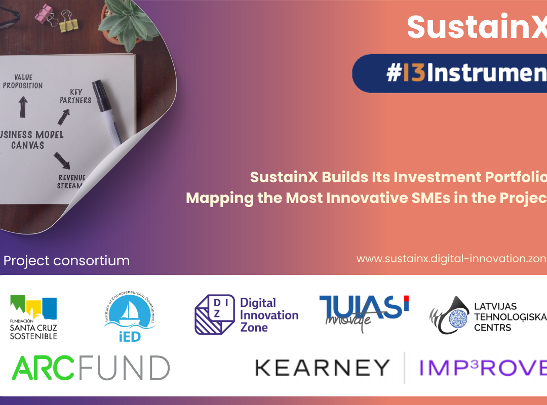 SustainX Builds Its Investment Portfolio: Mapping the Most Innovative SMEs in the Project