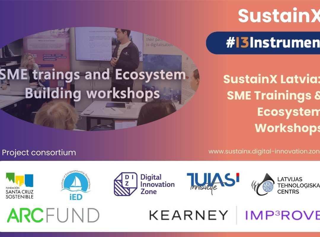 SustainX Latvia: SME Trainings & Ecosystem Workshops Strengthen Sustainability and Innovation Capacity (Jan–Feb 2026)