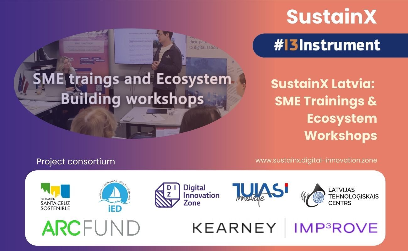 You are currently viewing SustainX Latvia: SME Trainings & Ecosystem Workshops Strengthen Sustainability and Innovation Capacity (Jan–Feb 2026)