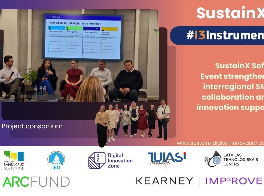 SustainX Sofia Workshop strengthens interregional SME collaboration and innovation support