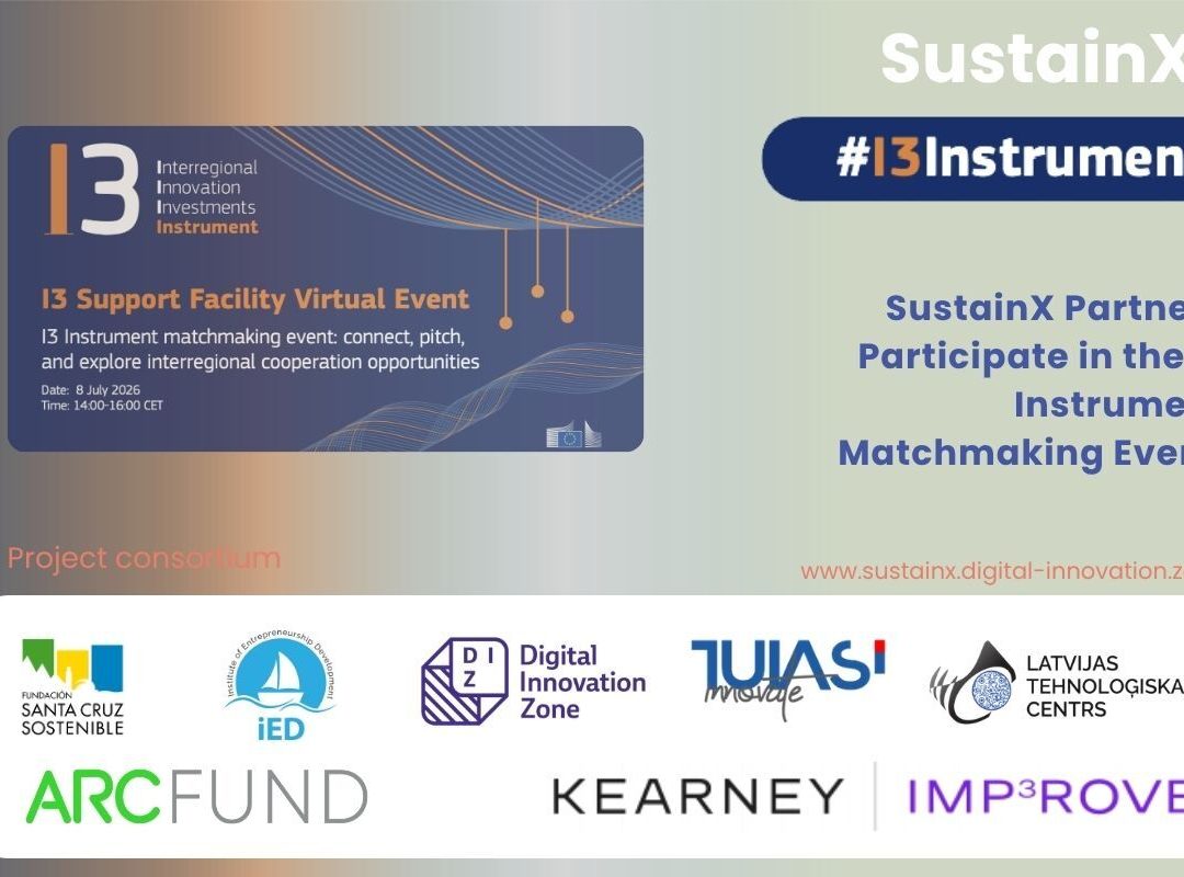 SustainX Partners Participate in the I3 Instrument Matchmaking Event