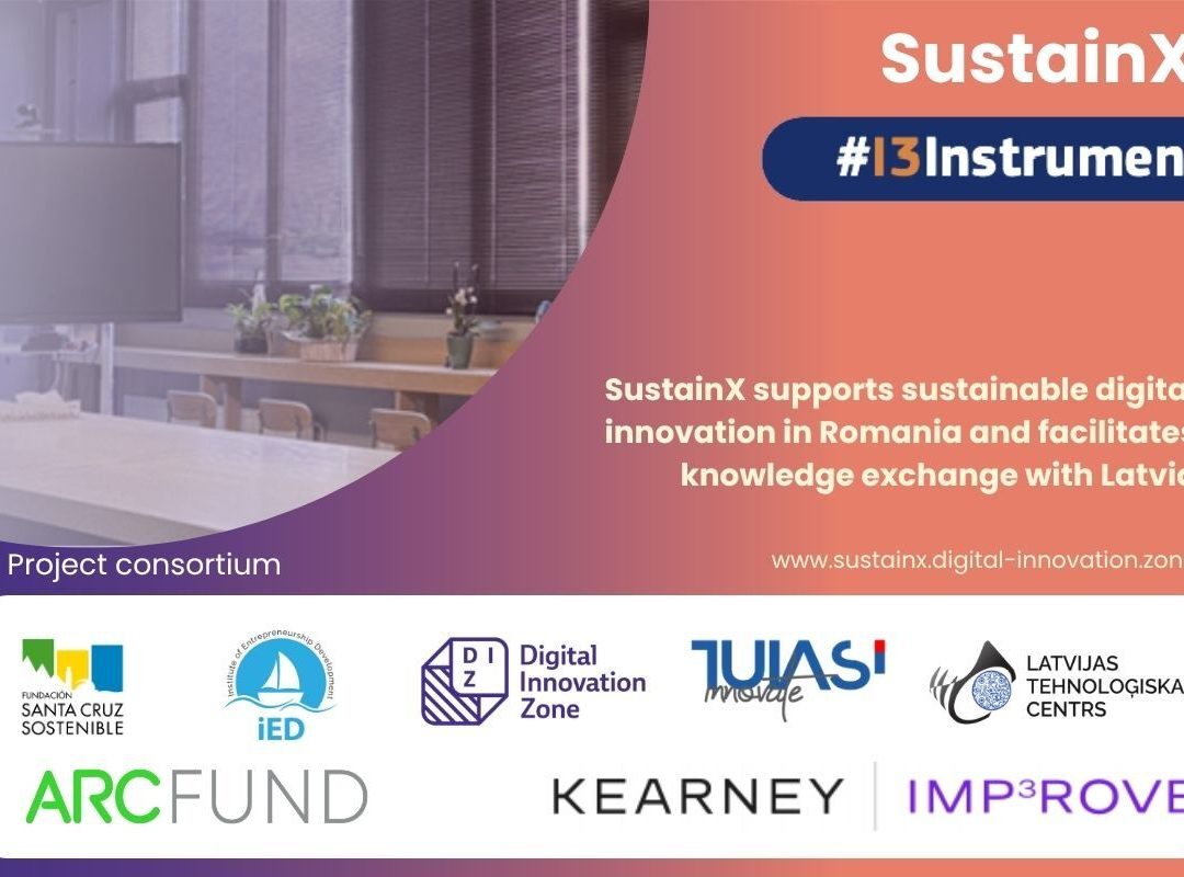 SustainX supports sustainable digital innovation in Romania and facilitates knowledge exchange with Latvia