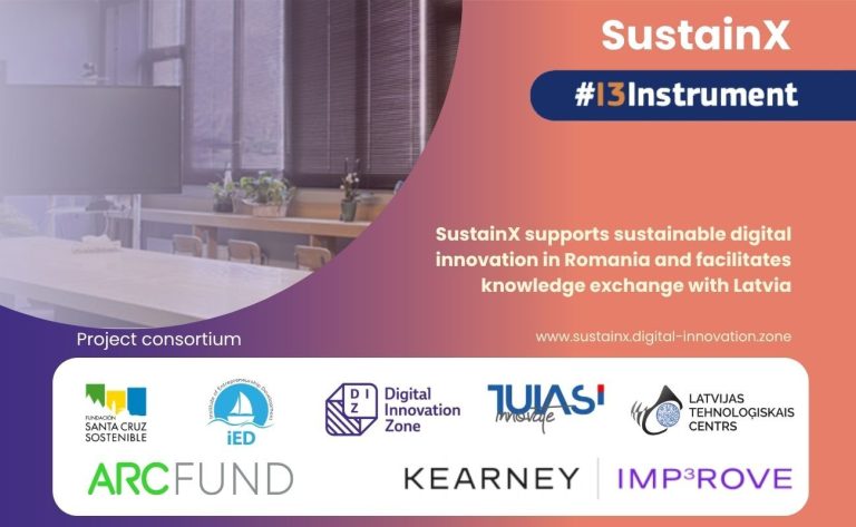 Read more about the article SustainX supports sustainable digital innovation in Romania and facilitates knowledge exchange with Latvia